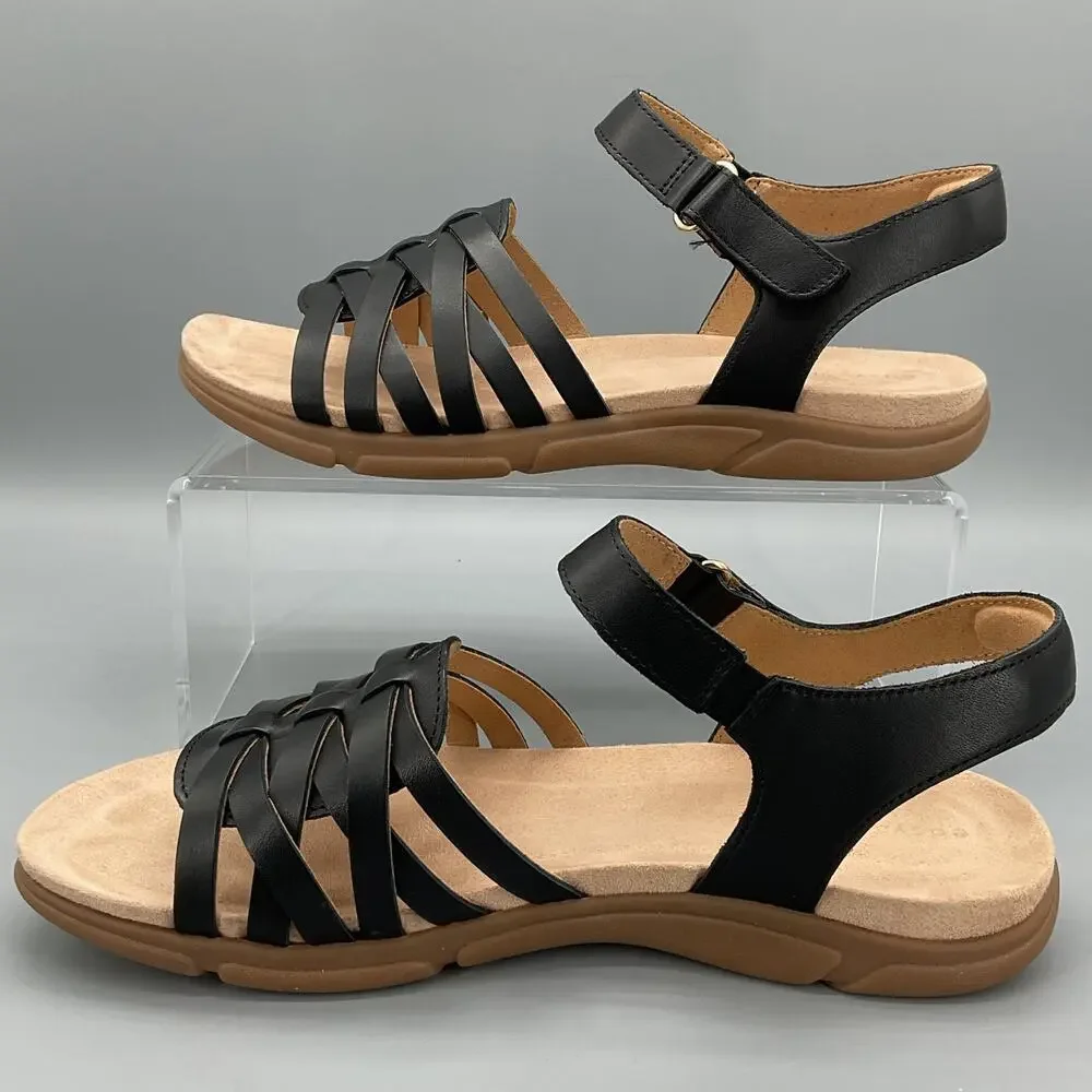 NEW Easy Spirit Women’s Marlene Slingback Sandals Black Size 10M